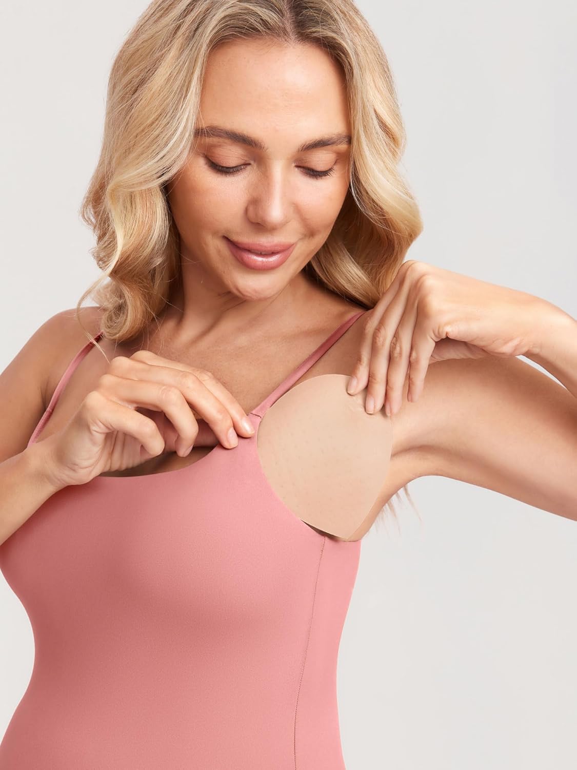 Inbarely Maternity Tank Top for Woman Square Neck Camisole with Built in Bra Sleeveless Pregnancy Basic Yoga Tops