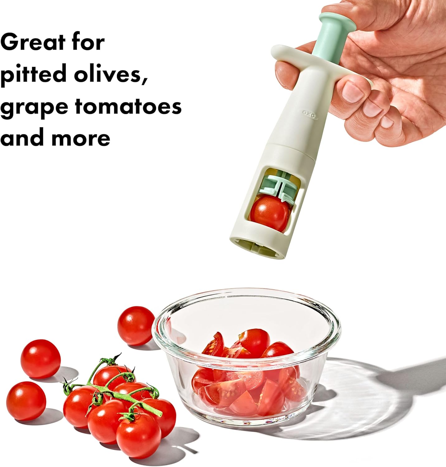 Tot - Grape Cutter Opal - Fruit and Veggie Divider with Stainless Steel Blades - Slicer for Toddlers Babies - Kitchen Accessories - 61163200