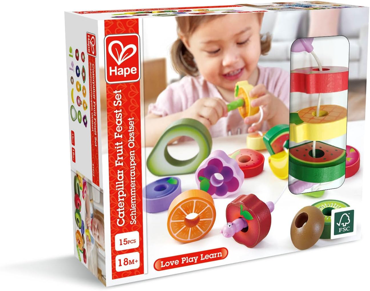 Caterpillar Fruit Feast Playset