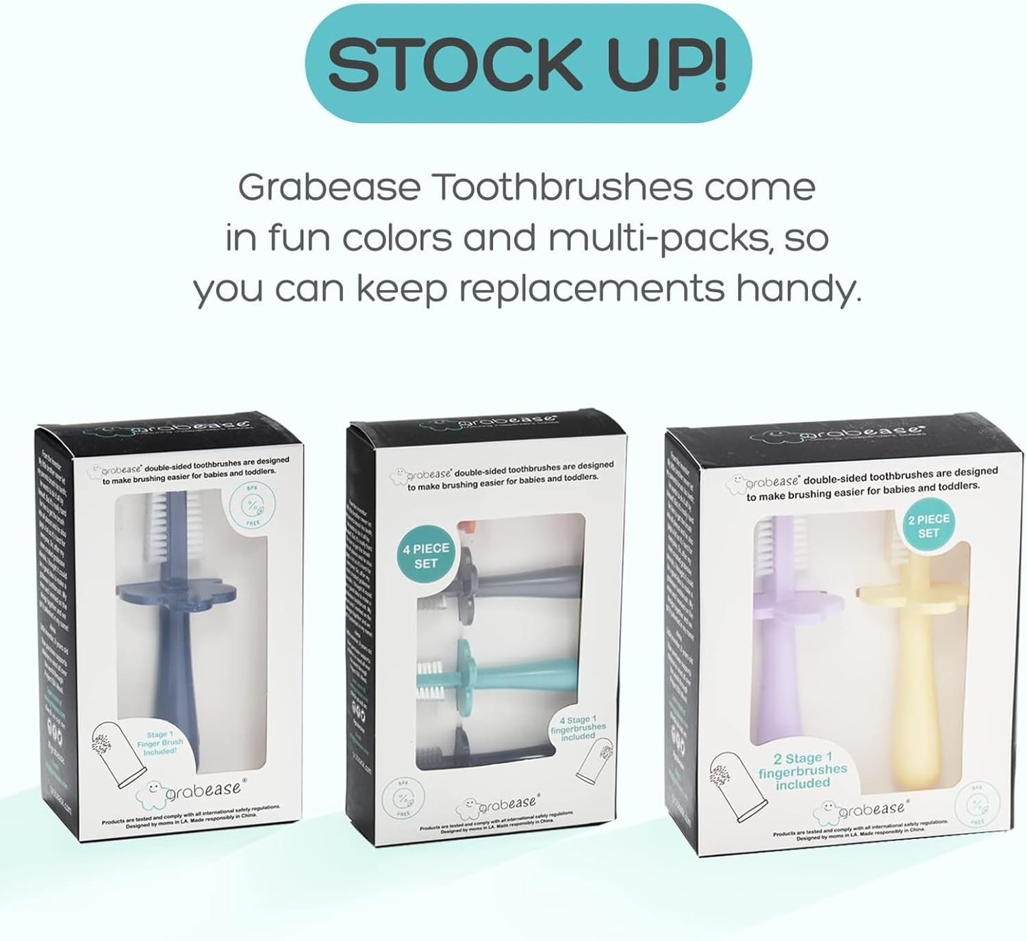 Double Sided Toothbrush (Blush)