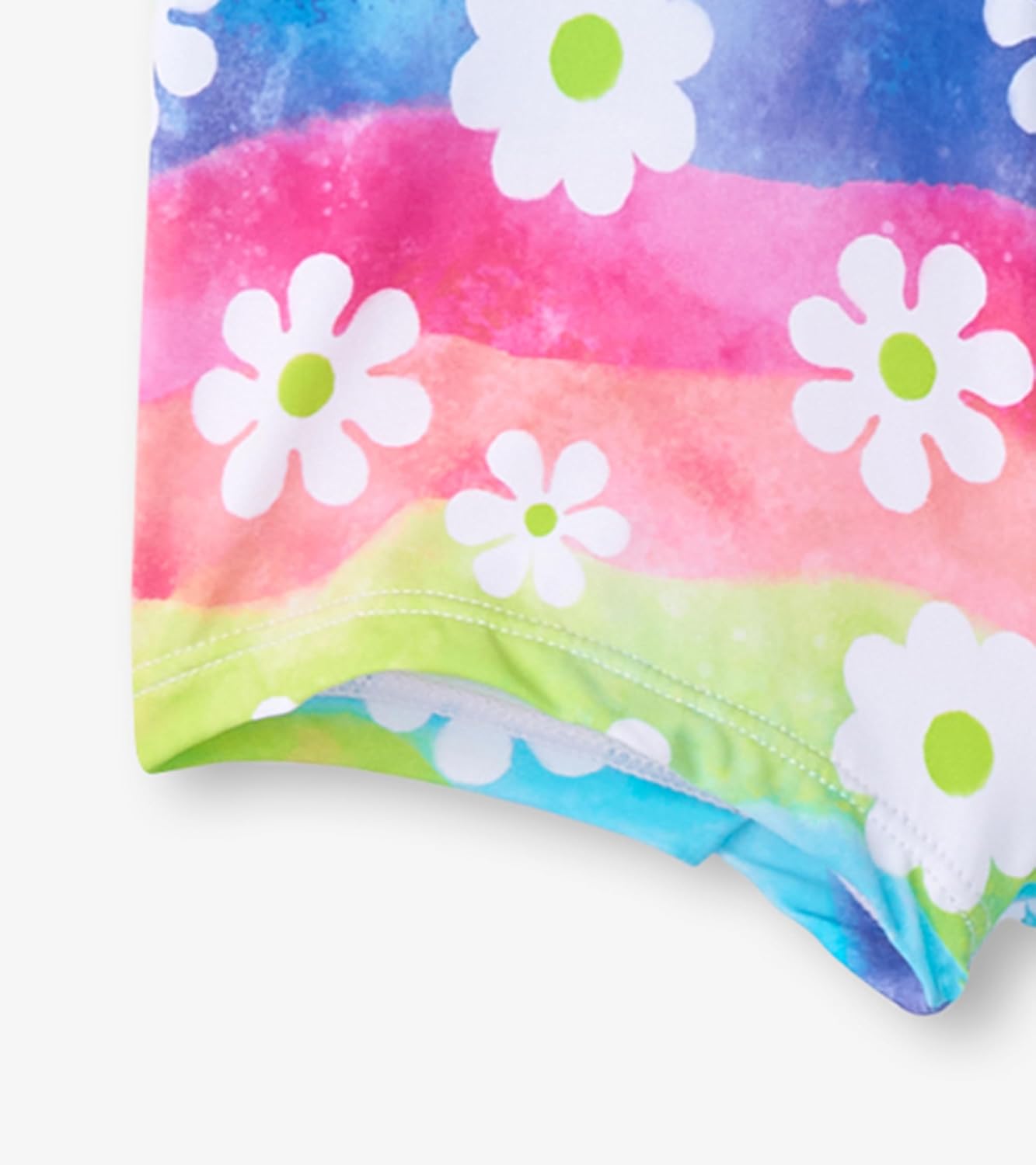 Girls Two Piece Short Swimsuit