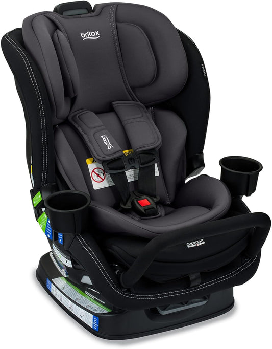 Poplar S Convertible Car Seat, 2-In-1 Design with Clicktight Technology, Stone Onyx