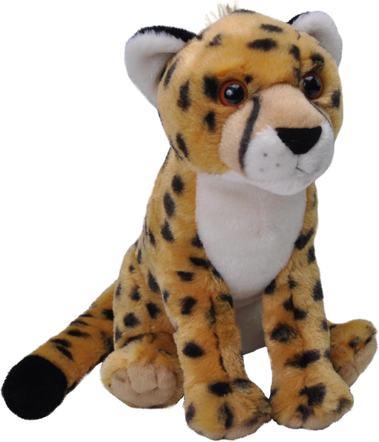 Cheetah, Cuddlekins, Stuffed Animal, 12 Inches, Gift for Kids, Plush Toy, Fill Is Spun Recycled Water Bottles