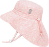 Quick Dry Xplorer Adjustable Strap UPF Sun Hat with Neck Flap for Swimming