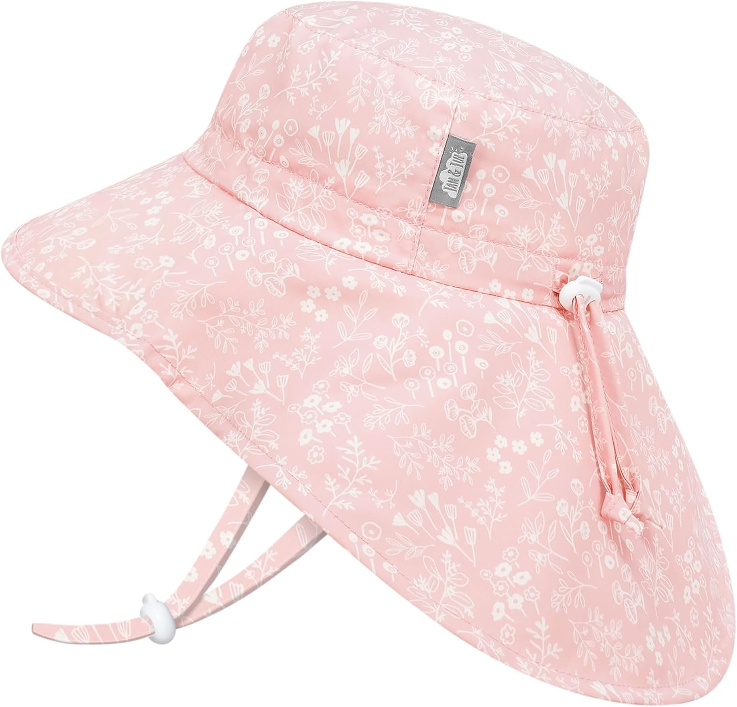 Quick Dry Xplorer Adjustable Strap UPF Sun Hat with Neck Flap for Swimming