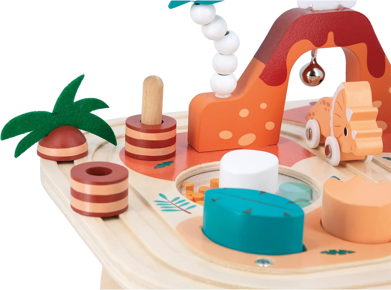 - Activity Table Dinosaur - 8 Little Games - Multiple Entertanment Toy - Early Development for Children and Toddlers - from 12 Months - J05825