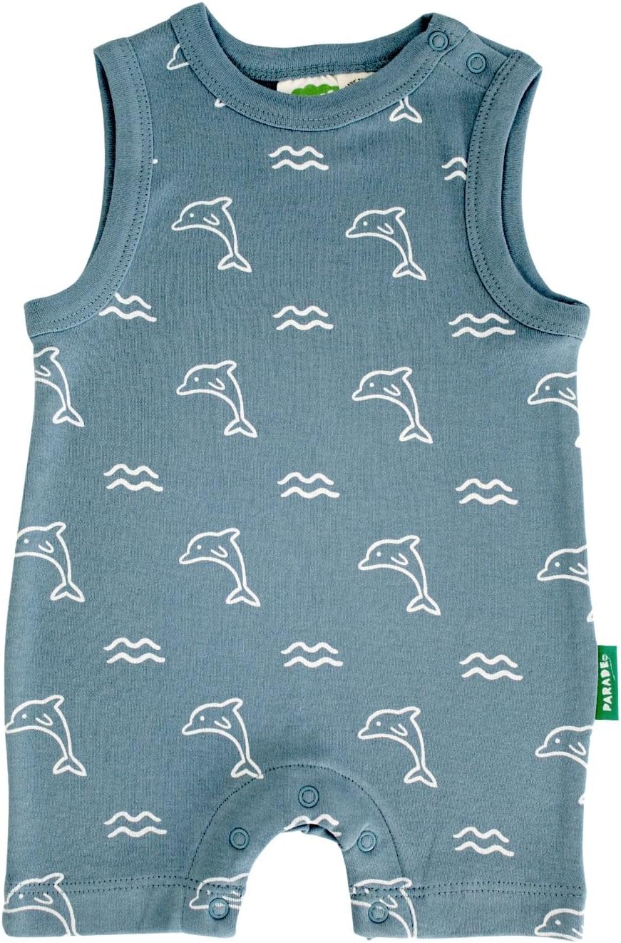 Organic Tank Rompers - Signature Prints