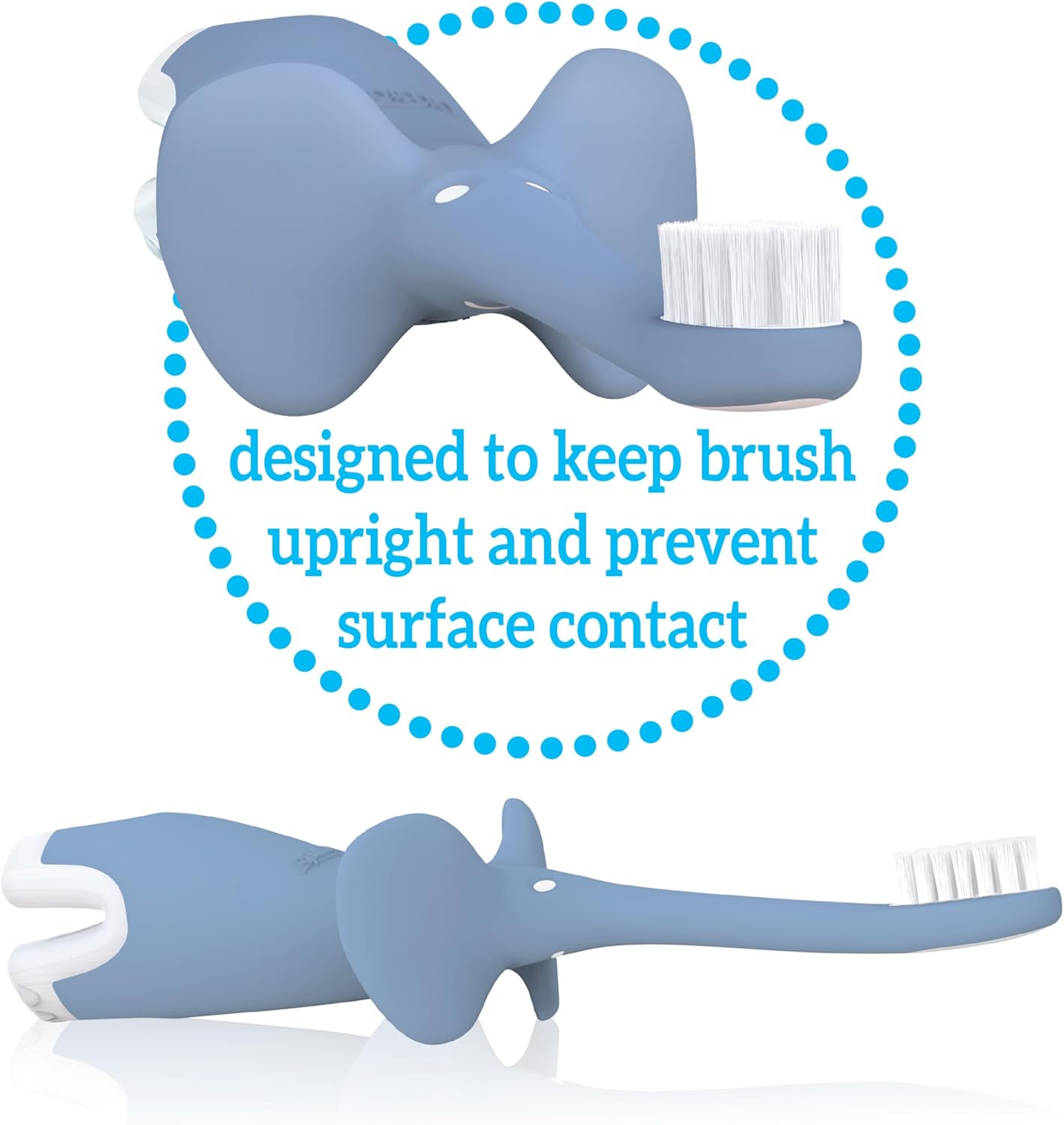 Infant-To-Toddler Toothbrush,Blue