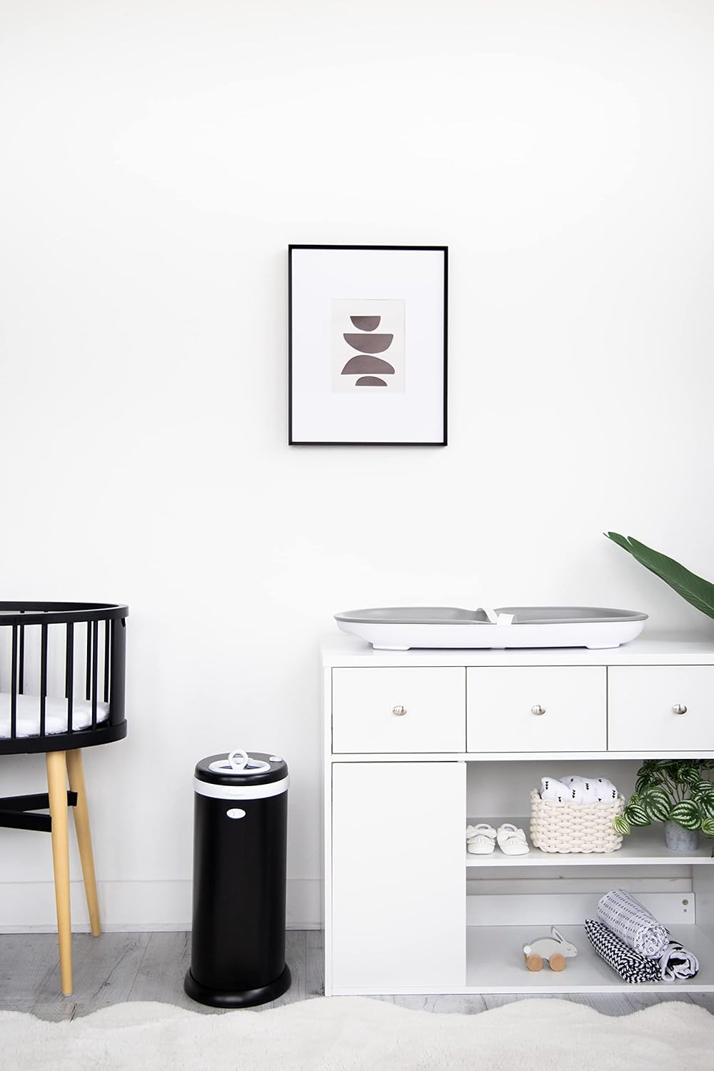 Diaper Pail - Matte Black