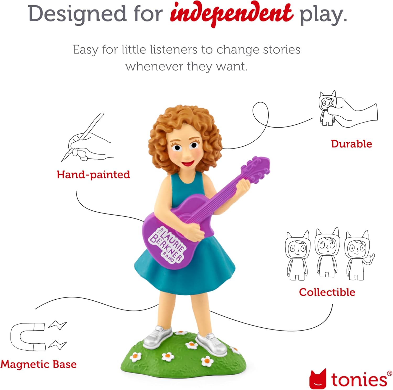 Laurie Berkner 2 Audio Toy Figurine