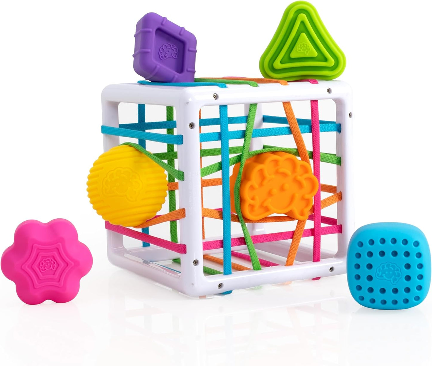 Innybin Shape Learning Toys, Sensory Toys for Babies and Toddlers, Baby Toys Ages 10 Months+