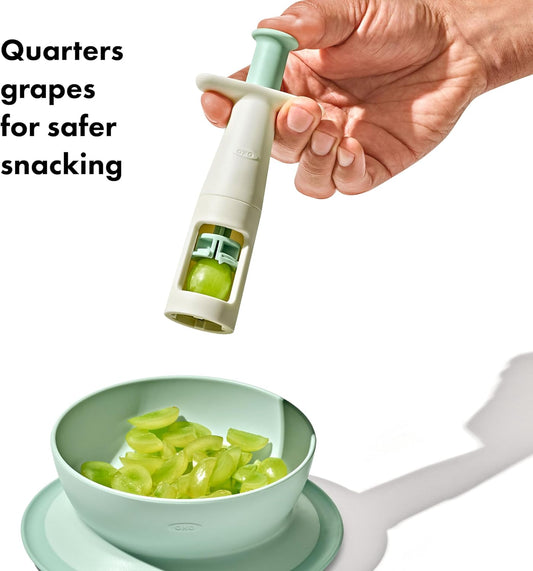 Tot - Grape Cutter Opal - Fruit and Veggie Divider with Stainless Steel Blades - Slicer for Toddlers Babies - Kitchen Accessories - 61163200