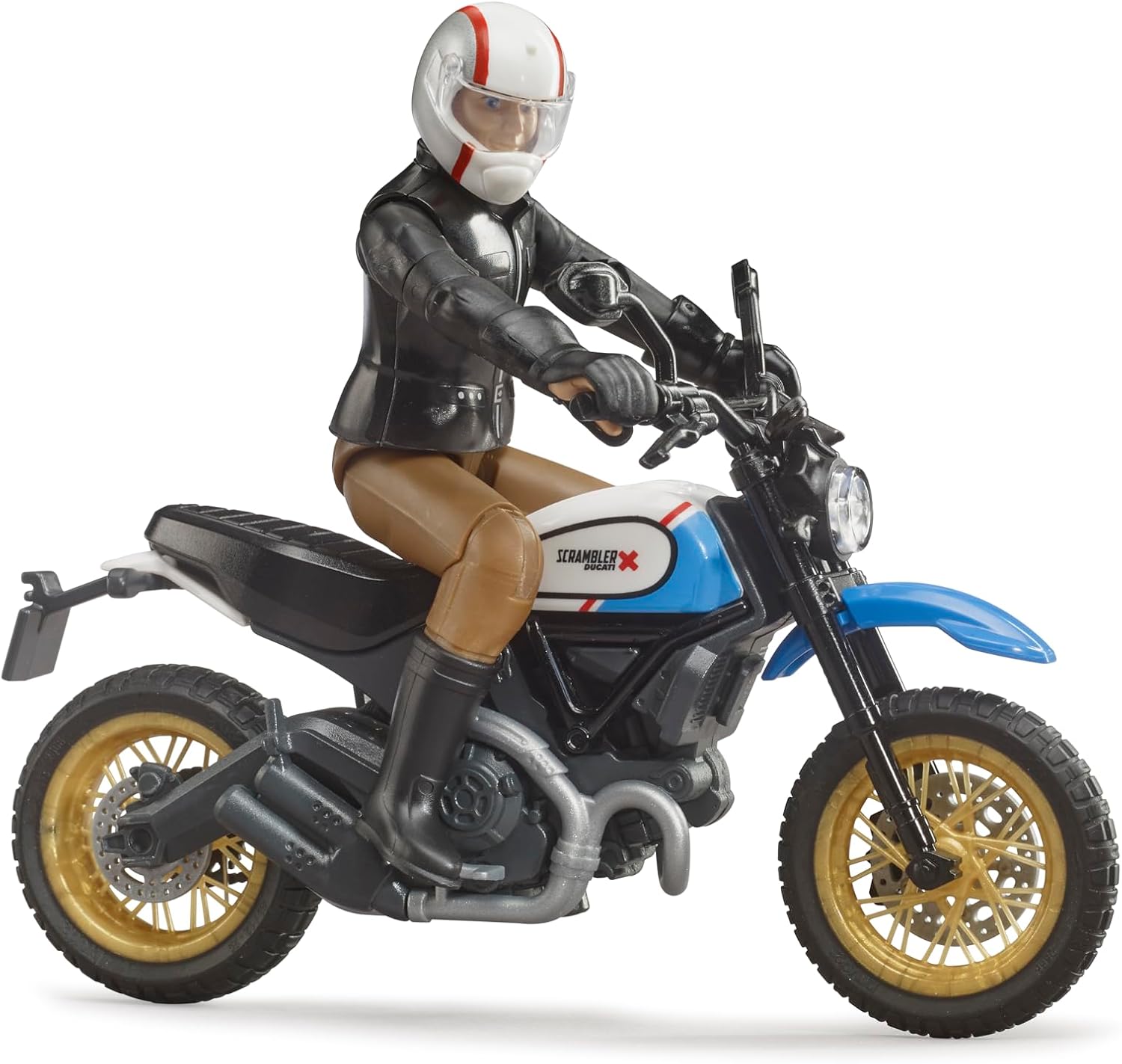63051 Ducati Scrambler Desert Sled with Driver Vehicles-Toys