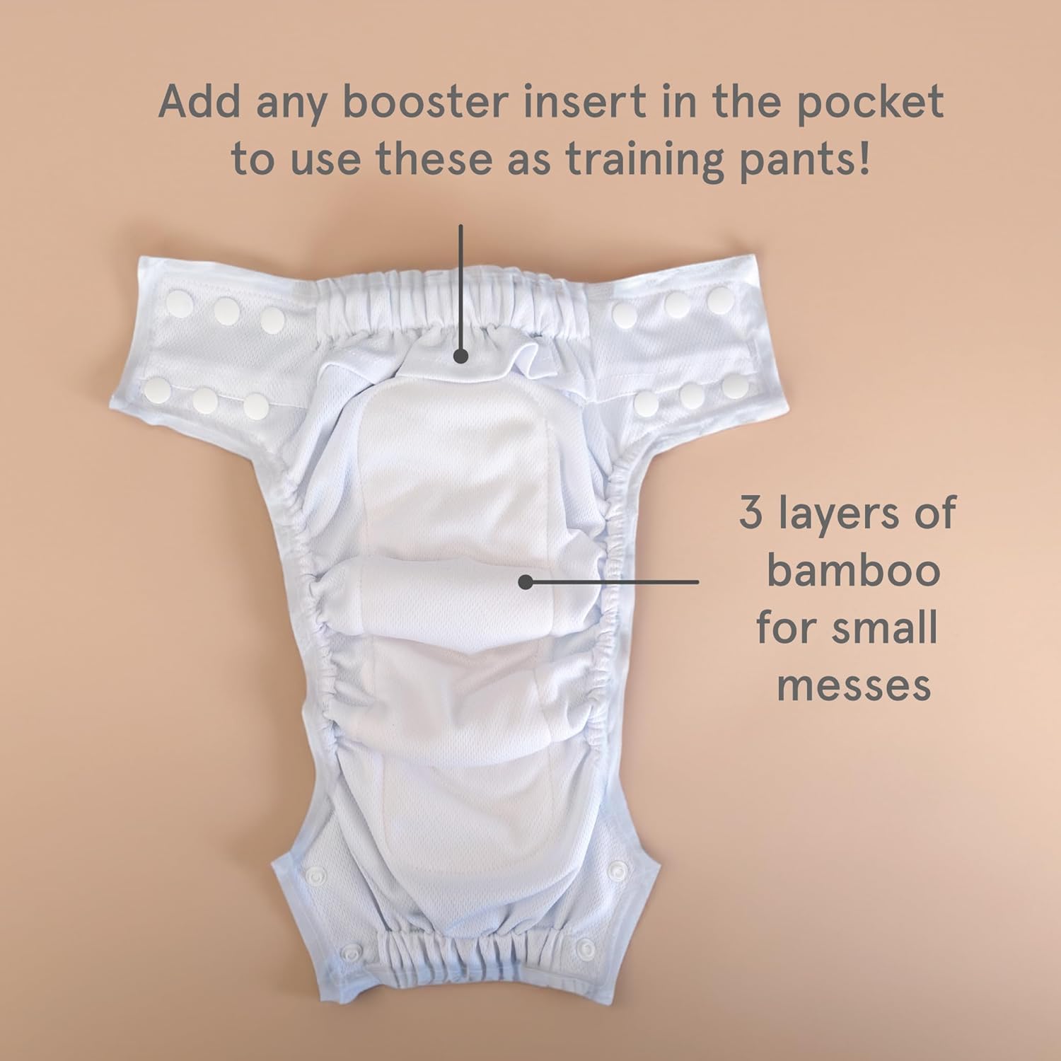 Reusable Swim Diapers – Adjustable, Washable & Leakproof Swimmers – Baby Swimming Diapers for Boys & Girls – Ideal for Swimming Lessons, Pool, Beach – Newborn to Toddler – 3 Pack