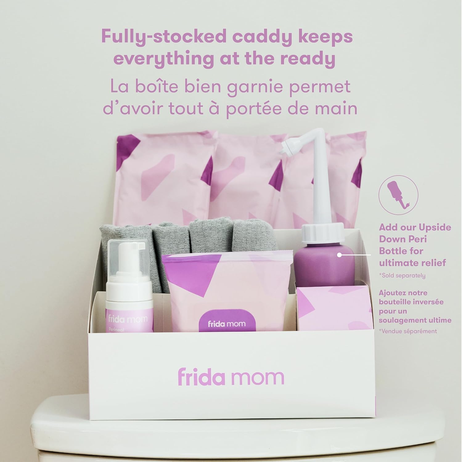 Postpartum Recovery Essentials Kit, New Mom Gifts, Cooling Pad Liners, Ice Maxi Pads, Disposable Underwear, Perineal Healing Foam (11Pc Set)