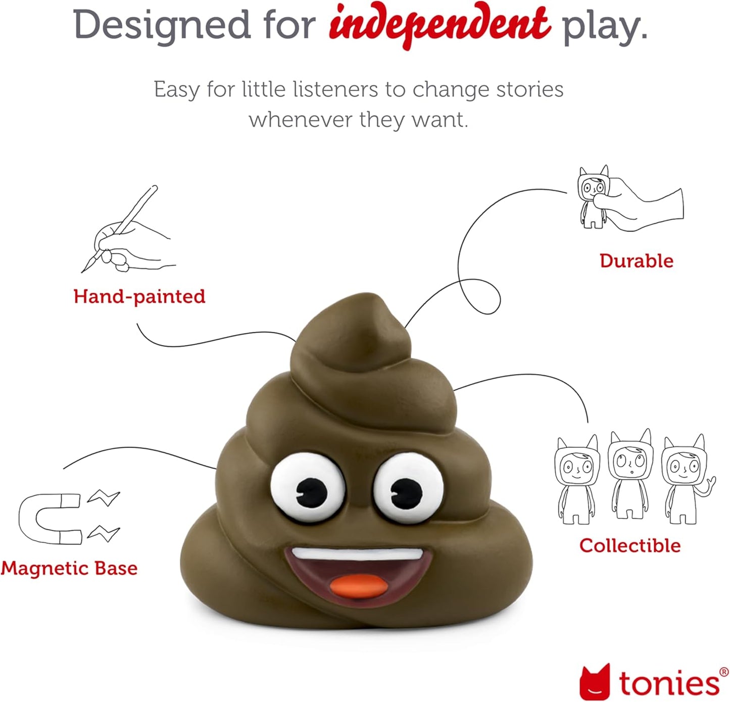 Potty Training Audio Toy Figurine