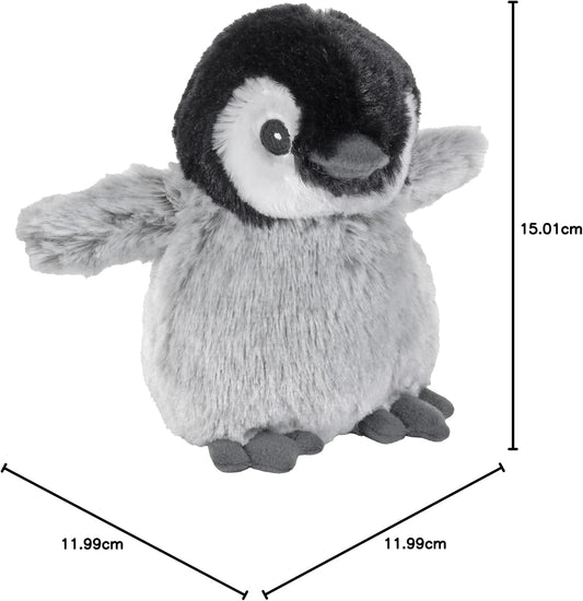 Cuddlekins Eco Mini Playful Penguin, Stuffed Animal, 8 Inches, Plush Toy, Fill Is Spun Recycled Water Bottles, Eco Friendly