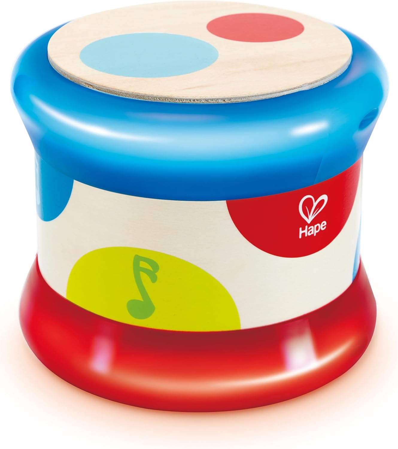 Baby Drum | Colorful Rolling Drum Musical Instrument Toy for Toddlers, Rhythm & Sound Learning, Battery Powered (E0333)
