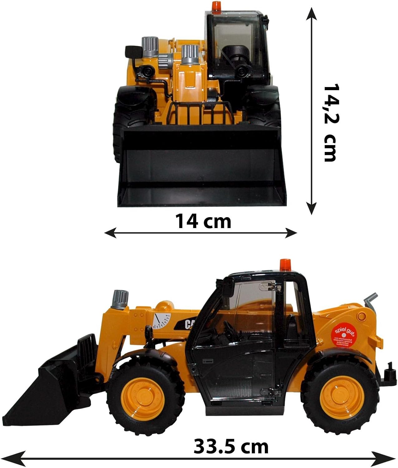 02142 CAT Telehandler, Scale 1:16