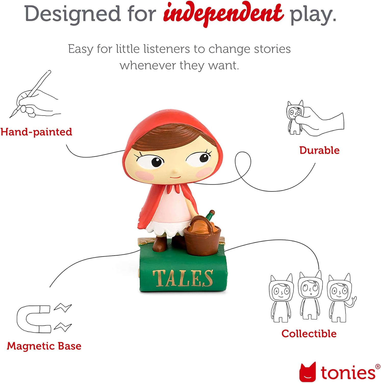 Red Riding Hood Audio Play Character with Favorite Tales [English]
