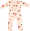 Rompers - Baby Footless Coveralls Made of Soft Organic Bamboo Rayon Material - 0-24 Months
