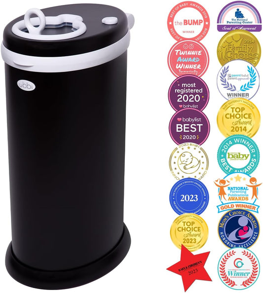 Diaper Pail - Matte Black