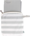 Portable Changing Mat with Gray and White Storage Bag, Gray