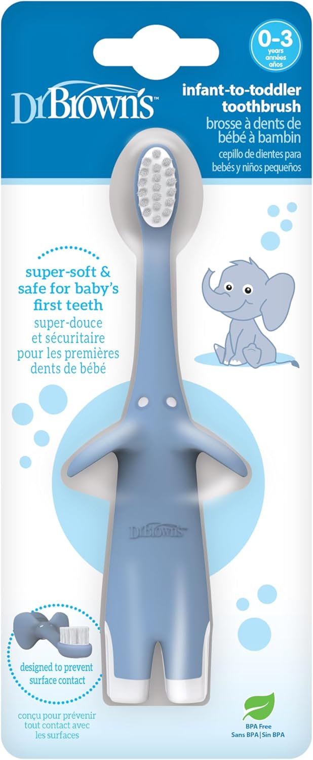 Infant-To-Toddler Toothbrush,Blue