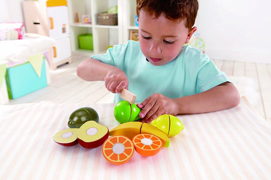 Fresh Fruit Wooden Kitchen Play Food Set