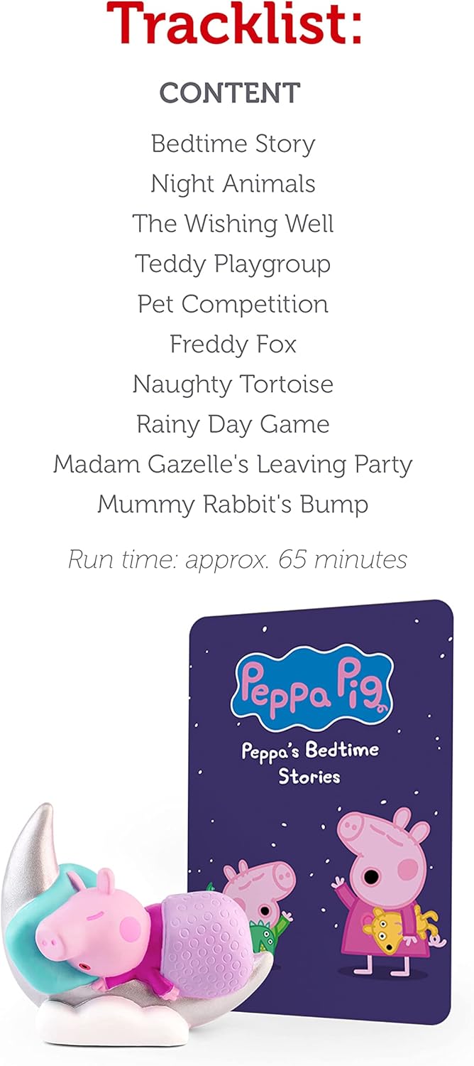 Peppa Pig Audio Play Character with Peppa’S Bedtime Stories