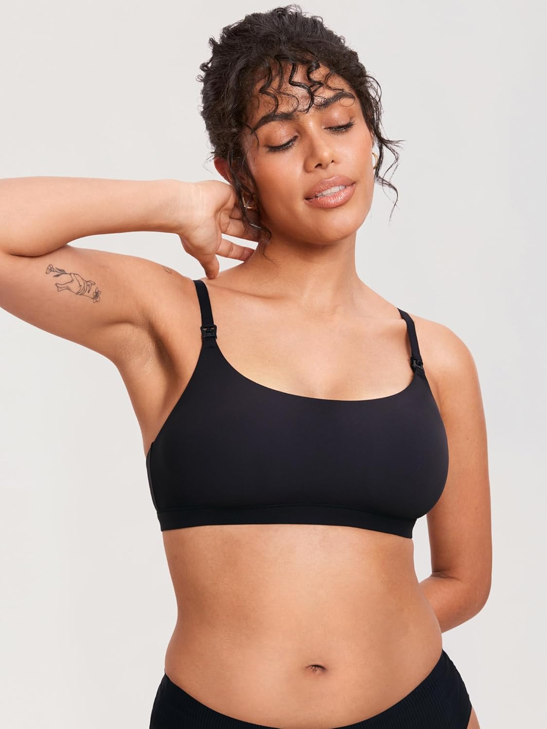 Women'S Inbarely Nursing Bra Seamless Wireless Nursing Bras Unlined Maternity Bralettes for Breastfeeding