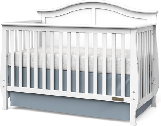Camden 4-In-1 Convertbile Crib (Matte White)