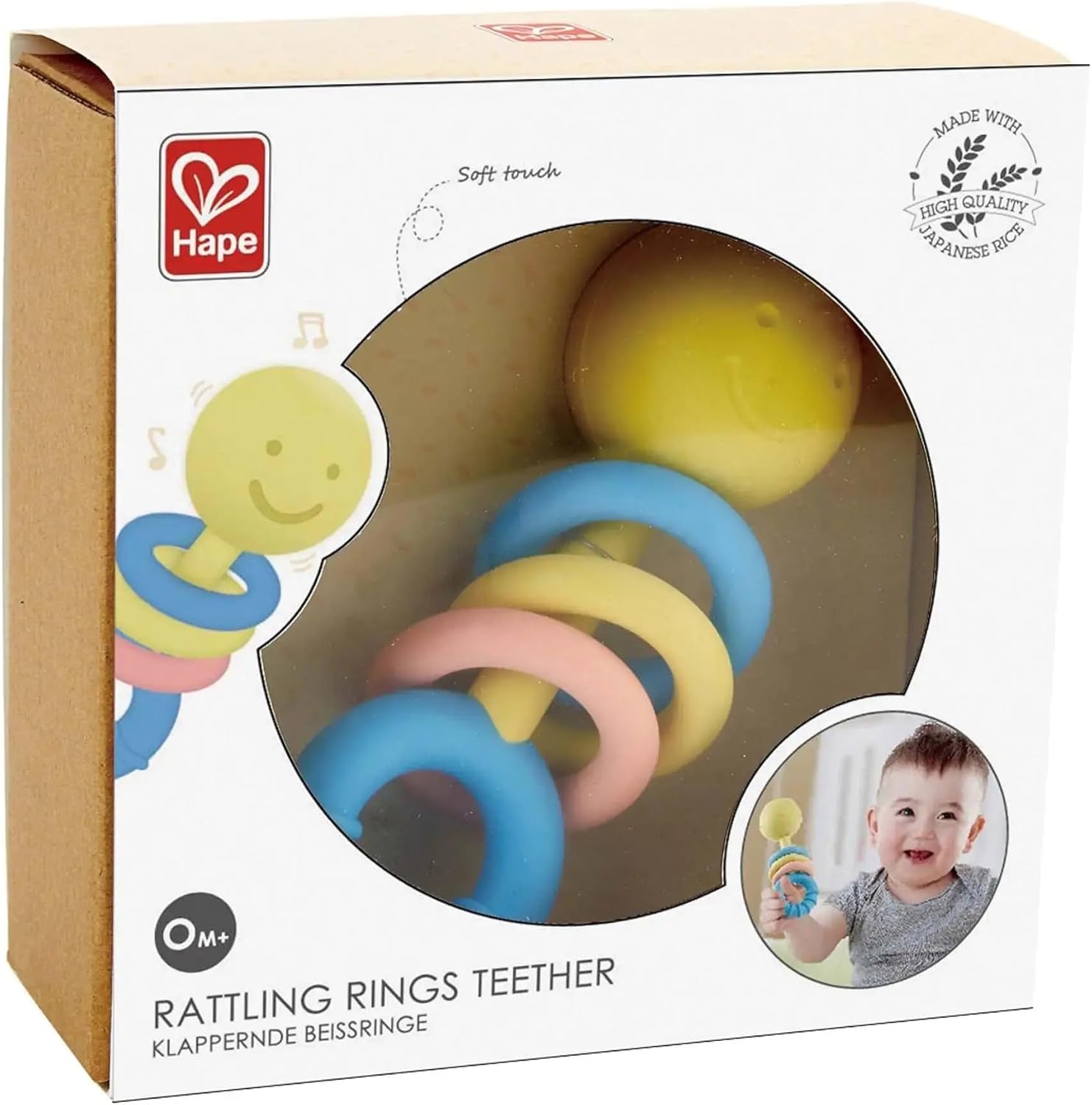 Junior Percussion Set | 3 Piece Wooden Percussion Instrument Set for Toddlers, E0615