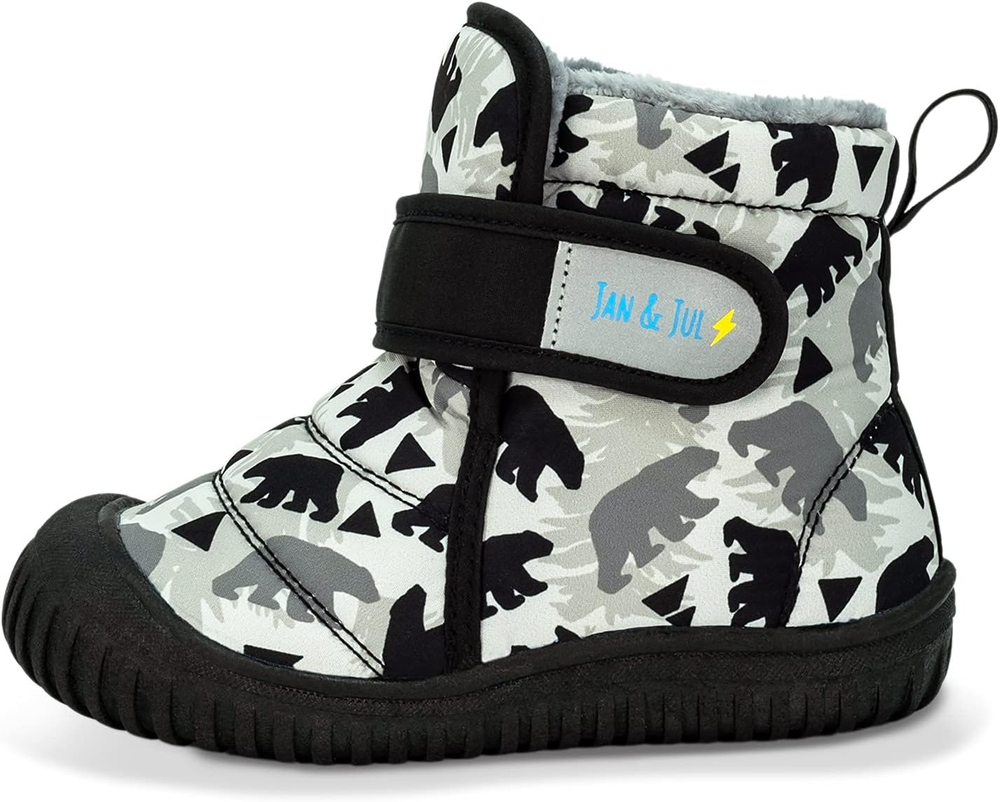 Water-Resistant Non-Slip Toasty-Dry Booties for Toddlers
