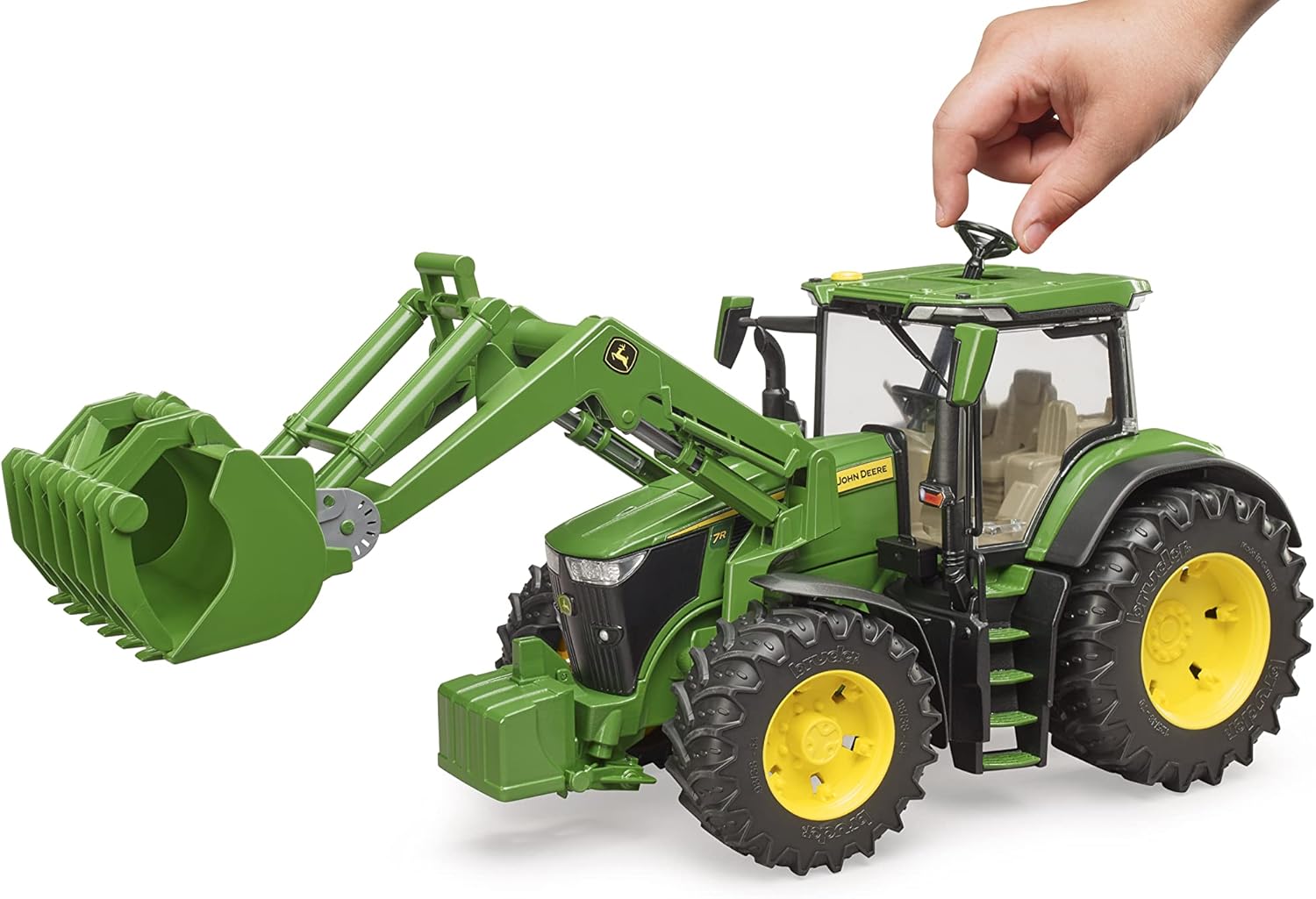 John Deere 7R 350 with Frontloader