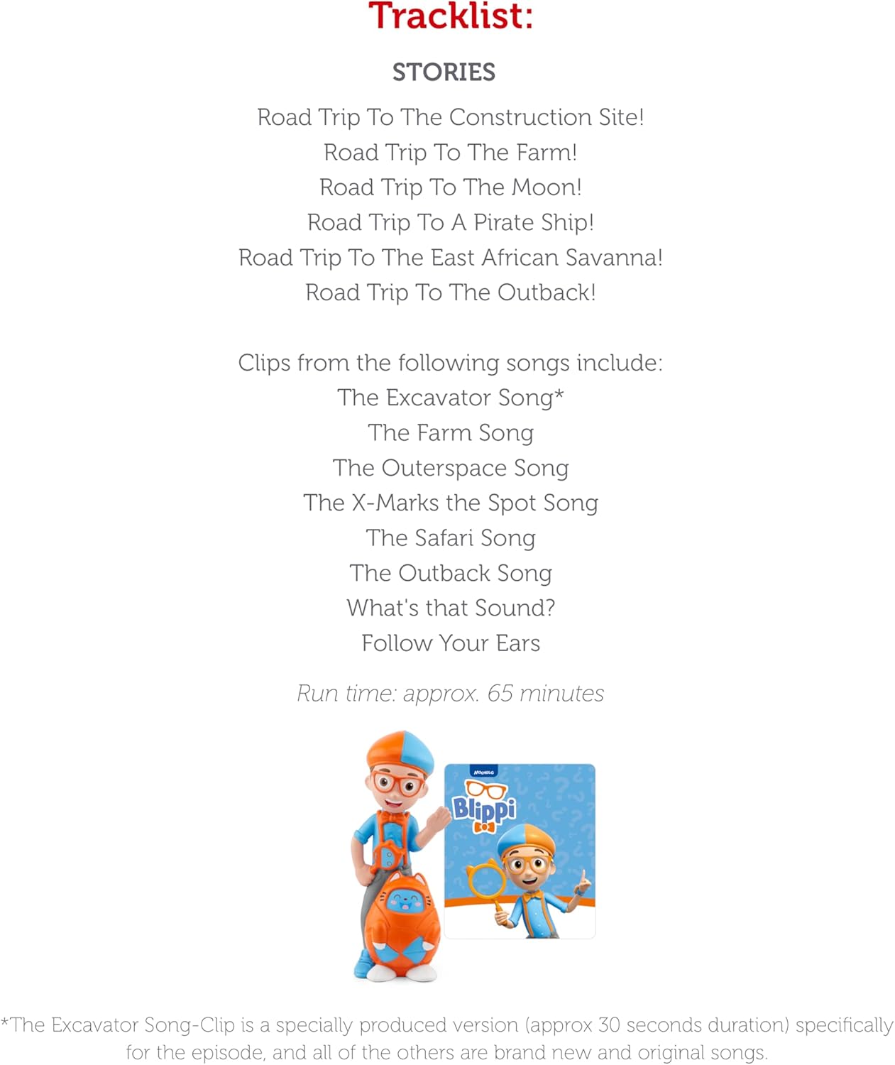 Blippi Audio Toy Figurine from Moonbug