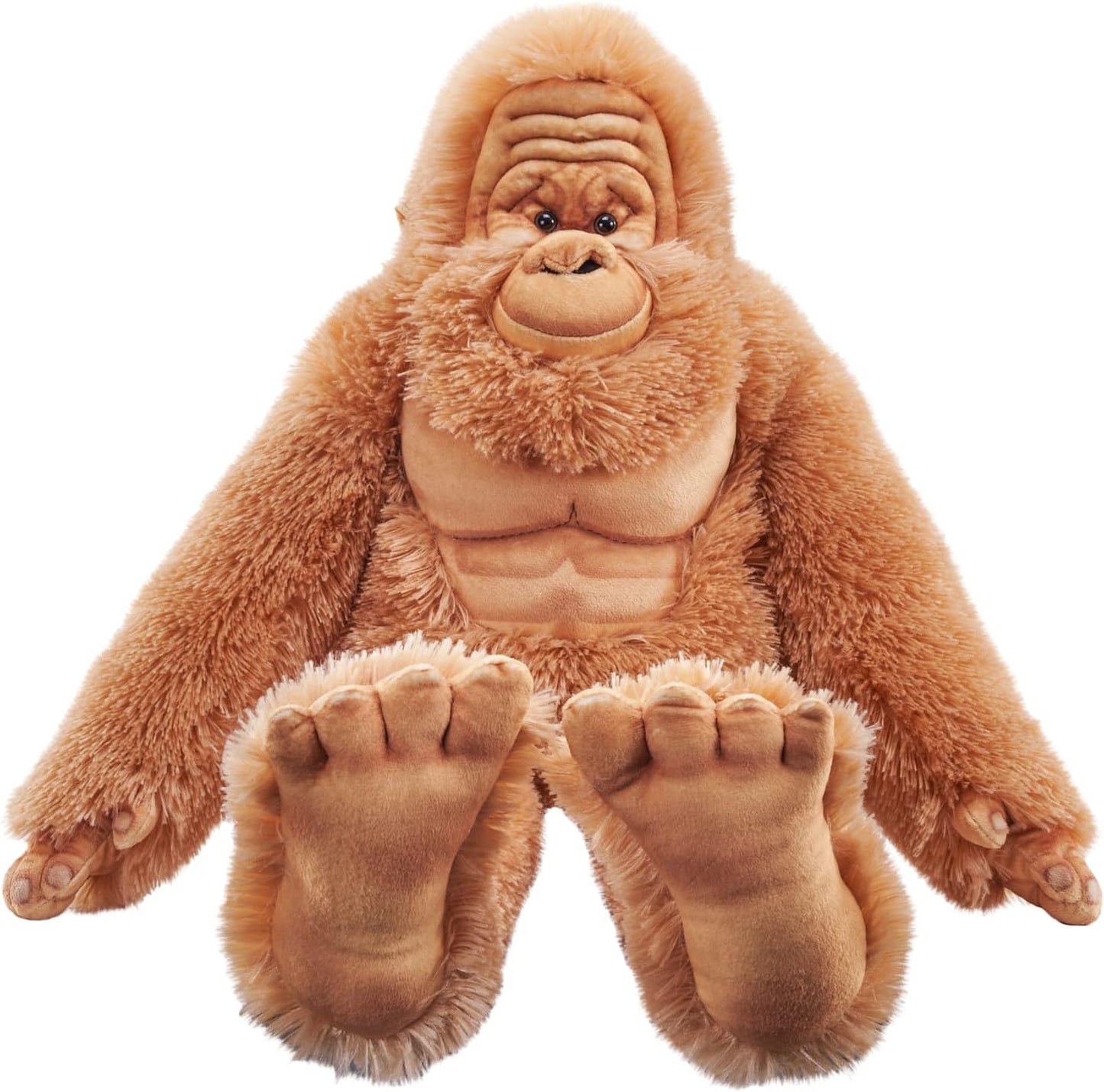 Artist Collection, Bigfoot, Gift for Kids, 15 Inches, Plush Toy, Fill Is Spun Recycled Water Bottles.