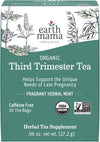 Organic Third Trimester Tea for Pregnancy Comfort and Childbirth Preparation, 16-Count