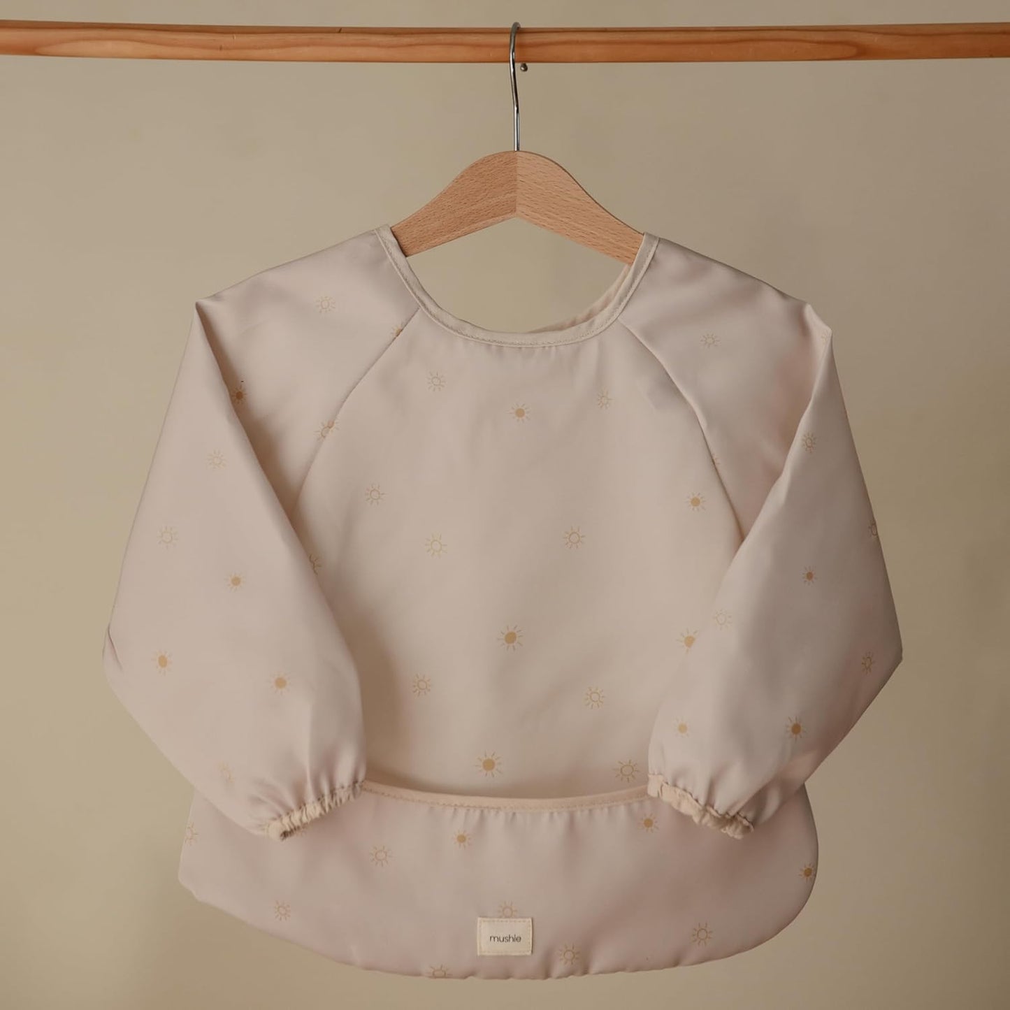 Long Sleeve Baby Bib | Mess Free & Waterproof Fabric for Toddlers | Adjustable Fit for Ages 6-24 Months