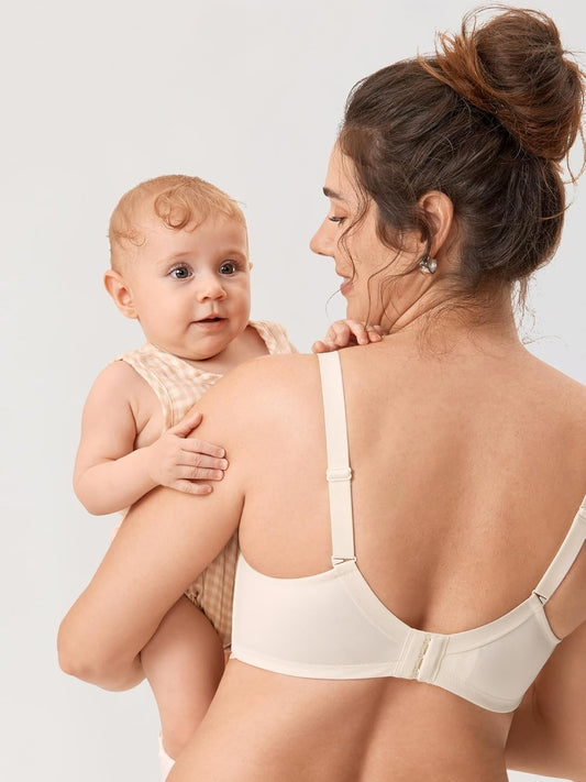 Women'S Pumping Bra Hands Free Lace Nursing Bras Cute Support Maternity Breastfeeding Breast Pump Bra