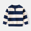 Striped Boys Sweaters Elegant Toddler Kids Pullover Spring Winter Children'S Clothes