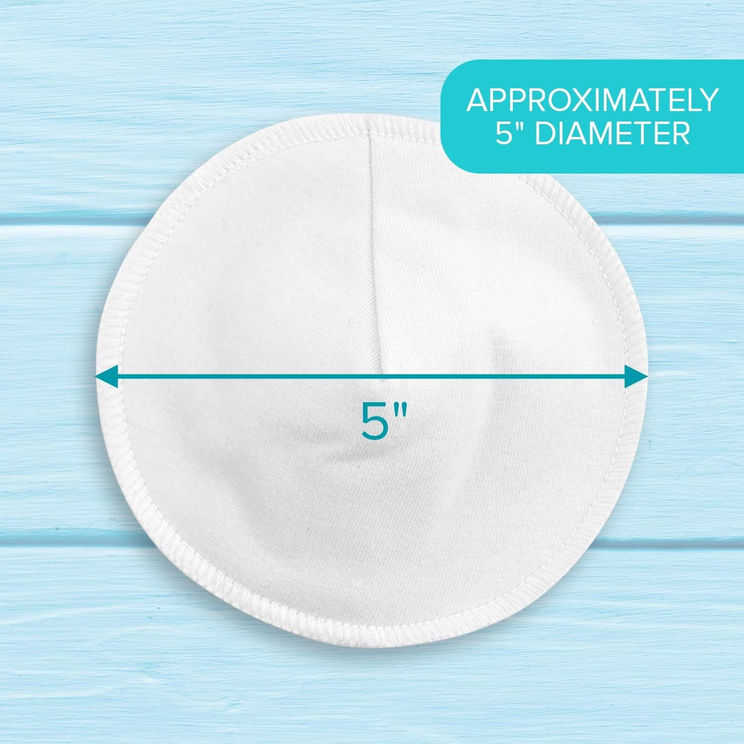 N900 Washable Nursing Pads, White
