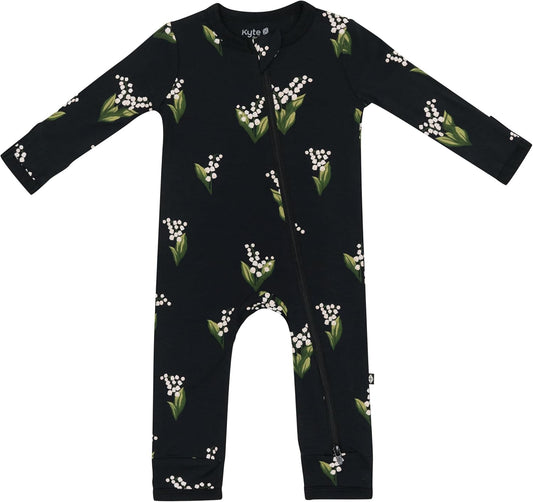 Zippered Rompers, Unisex, Rayon Made from Bamboo (0-24 Months