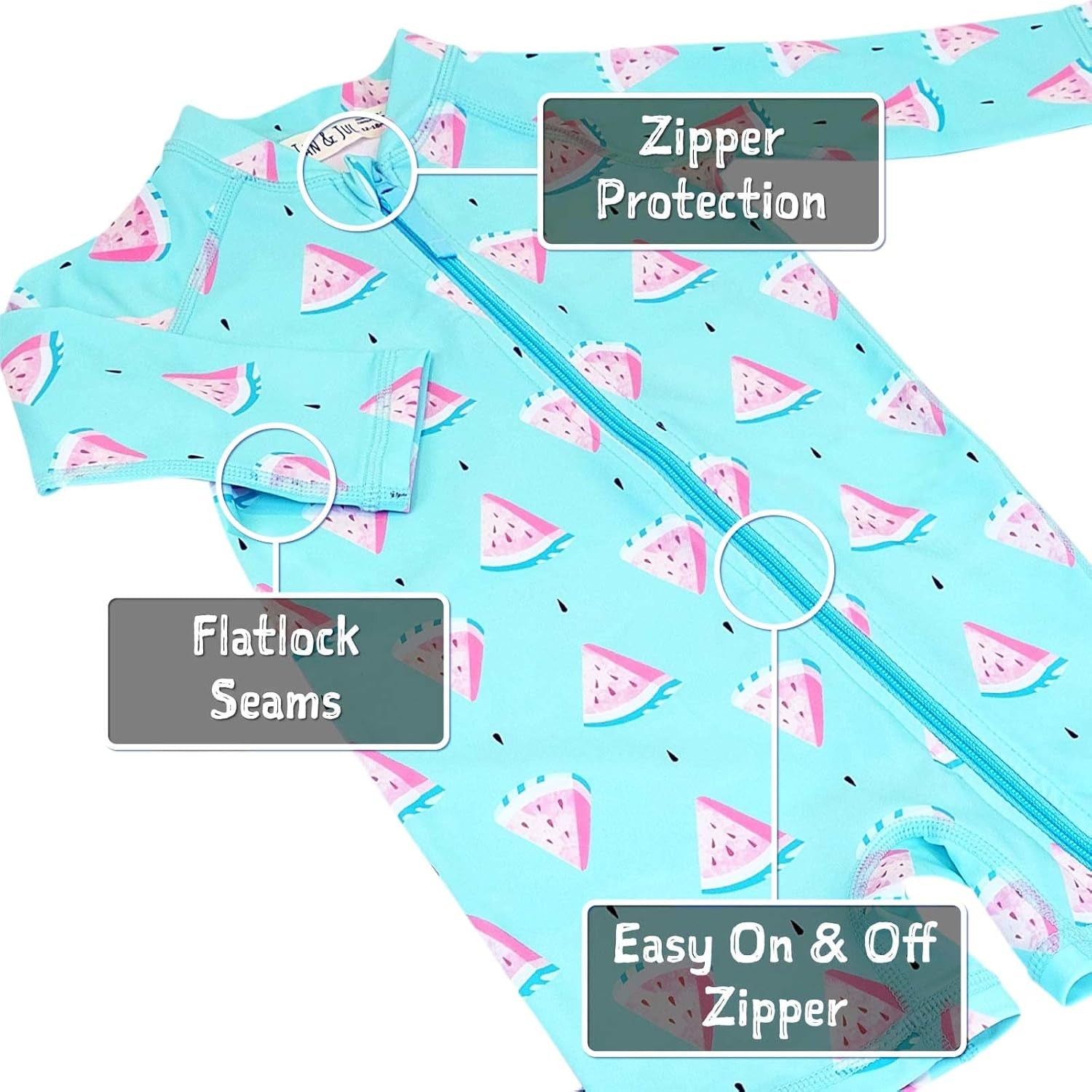 Long Sleeve 1-Pc UV Jumpsuit Rash Guard (Baby, Toddler)