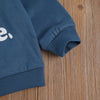 Toddler Kids Girls Boys Sweatshirts, Long Sleeve round Neck Letter Printed Casual Pullover Tops 6M-4Y Spring Autumn