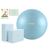 Trideer Pregnancy Ball Birthing Ball, 1.7Mm Extra Thick Yoga Ball for Maternity, Labor Birth, Exercise, Physio, Recovery Guide & Baby Memory Book Included, 440LB Anti-Burst & Non-Slip Stability Ball