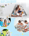 47'' W X 47'' D Indoor / Outdoor Polyester Triangular Play Tent
