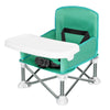 Portable Toddler Travel Booster Seat - Folding Dining & Outdoor Chair with Tray for Camping, Beach, Lawn and Home Use