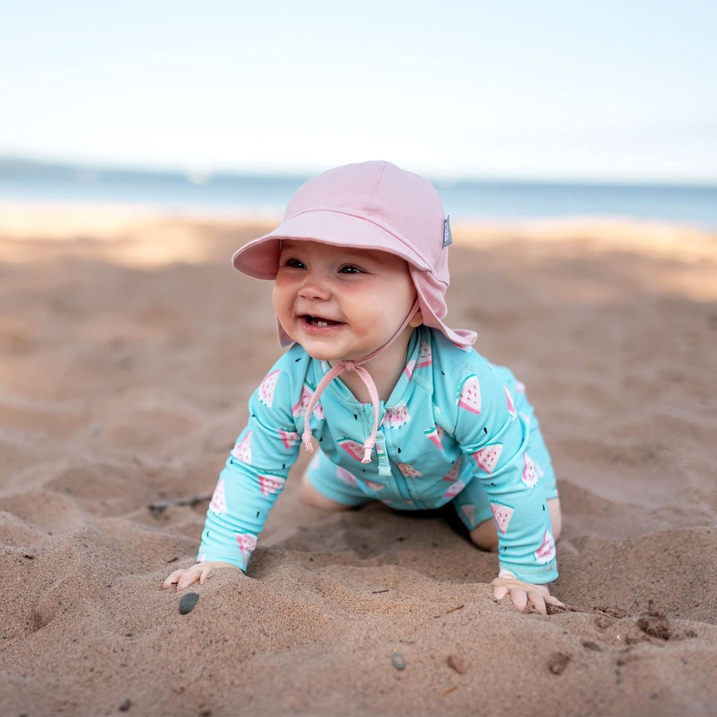 Long Sleeve 1-Pc UV Jumpsuit Rash Guard (Baby, Toddler)