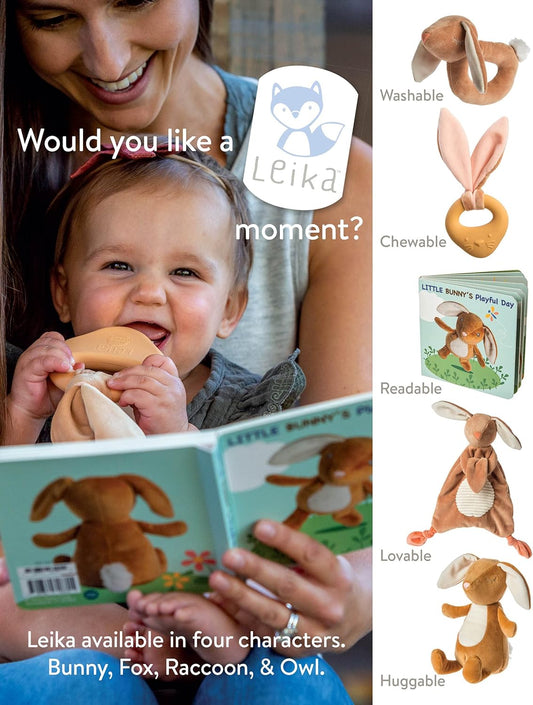 Leika Baby Board Book, 6 X 6-Inches, Little Bunny